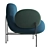 KANO Dolphin Lounge Chair 3D model small image 4