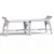 Purcell Bench in Legacy Metal 3D model small image 6