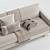 Nordic 3 Seater Sofa Set 3D model small image 6