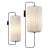 Sleek Minimalist Sakari Wall Lamp 3D model small image 3