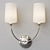 Dual Wall Sconce by Louvre 3D model small image 6