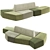 Multifunctional True Design Stone Sofa 3D model small image 3