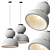 Modern Minimalist Noguchi Pendant Lamp 3D model small image 2