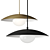 Modern Geometric Pendant Light Fixture 3D model small image 1