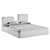 LIQ-1 Modern Bed 3D Model 3D model small image 2