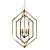 Hemisphere Prism Chandelier VRay Modeller 3D model small image 1