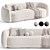 Elegant Eichholtz Sofa: Modern Luxury 3D model small image 1