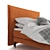 Scandic Style Felix Deluxe Bed 3D model small image 5