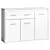 Modern Chest Drawers Madison G109 3D model small image 3