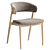 Siena Chair: Beige Brown Elegance 3D model small image 1