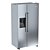 Bosch Refrigerator Set: Serie 4, Serie 6, Side by Side 3D model small image 3