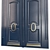 Classic Tempera Door 3D Model 3D model small image 3