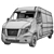 Nissan NV400 Medium Roof Van 3D model small image 6