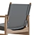 Elegant Journey Dining Armchair 3D model small image 4