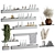 Modern Bathroom Accessories Set 07 3D model small image 2