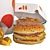 Fast Food Set Bundle 3D model small image 2