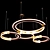 Modern Ring Pendant Lamp "RING 3D model small image 1