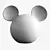 Mickey Mouse Disney Night Lamp 3D model small image 3