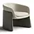 Modern Model Chair 3D Render 3D model small image 1