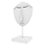 Crimson Ethnic Mask Sculpture 3D model small image 2