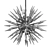 Modern Sputnik Pendant Chandelier 3D model small image 3