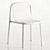 Modern Decade Chair: Sleek Design 3D model small image 3