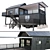 Architectural Container Home Design 3D model small image 2