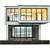 Modern Duplex Villa 3D Model 3D model small image 3