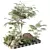 Outdoor Garden Tree Bush Box 3D model small image 1