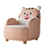 LINSY KIDS Pink Cat Armchair 3D model small image 1