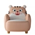 LINSY KIDS Pink Cat Armchair 3D model small image 2