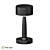 Sniff Black Dimmable Table Lamp 3D model small image 1