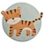 Benuta Kids Tiger Rug 3D model small image 3