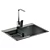 Sleek Stainless Steel Kitchen Sink 3D model small image 3