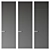 Modern Door Set 3000x900mm 3D model small image 2