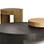 Sleek TURN Low Coffee Tables 3D model small image 5