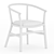  Contemporary 3D Model Armchair 3D model small image 3