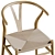 Pottery Barn Faith Chair 3D model small image 4