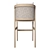 Elegant Teak Barstool for Stylish Comfort 3D model small image 3