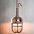 Japanese Portable Hanging Lamp, Vintage 3D model small image 12