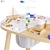 Wooden Activity Table 2015 Model 3D model small image 3