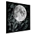 Luna LED Wall Art Panel 3D model small image 3