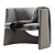 Contemporary Cursa Armchair Design 3D model small image 3