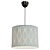  Modern Blue Pendant Lamp 43cm 3D model small image 2