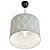  Modern Blue Pendant Lamp 43cm 3D model small image 3