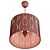  Modern Blue Pendant Lamp 43cm 3D model small image 7