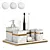 Elegance Collection: Candela Bathroom Set 3D model small image 3