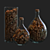 Wine Cork Glass Vessels 3D model small image 4