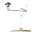 Adjustable Disc Ceiling Lamp 3D model small image 2