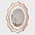 Doroti Pink Mirror Louvre Collection 3D model small image 4